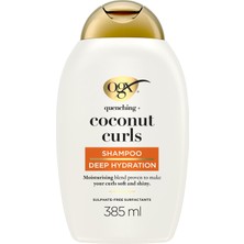 1001 Bukleli Saçlar Için Nemlendirici Coconut Curls Şampuan (385 Ml)