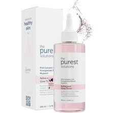1001 Purest Solutions Hassas Ciltler Için Arındırıcı ve Aydınlatıcı Pha Pembe Tonik