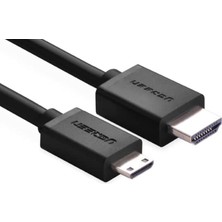 1001 Mini HDMI To HDMI 4K 60 Hz V1.4 Ses ve Görüntü Aktarım Kablosu 1.5 Metre
