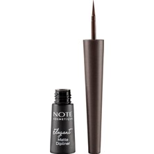 1001 Cosmetics Elegant Matte Dipliner Waterproof Kahverengi, 02 Coffee Brown