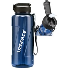 1001 Pipetli Mega Boy 1500ML Tritan Su Matarası Lacivert