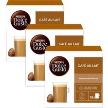 1001 Dolce Gusto Cafe Au Lait 48 Kapsül 160 gr x 3