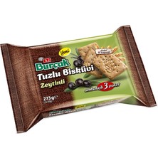 1001 Burçak Zeytinli Tuzlu Bisküvi 3 x 91 G