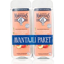1001 Petit Marseillais Duş Jeli Şeftali 2X400 ml
