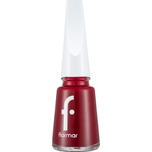 1001 Parlak Bitişli Yüksek Pigmentli Oje - Nail Enamel -406 Dark Red New- 8682536036009