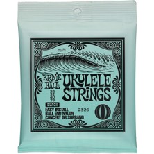 1001 Ball Konseri/soprano Ball End Naylon Ukulele Telleri - Siyah