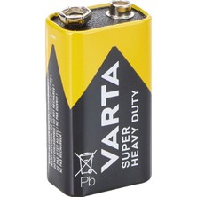 1001 Superlife 1 x 9 V Çinko Karbon Pil