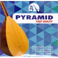 1001 Premium Kalite Uzun Sap Saz Teli 0.20 mm