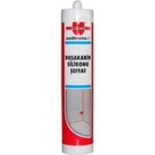 1001 Silikon Beyaz Duşakabin