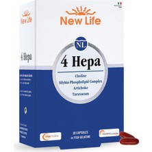 1001 Life 4 Hepa Takviye Edici Gıda 30 Kapsül
