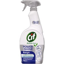 1001 Power & Shine Sprey Banyo Için Temizleyici ve Kireç Çözücü 750 ml