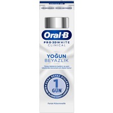 1001 Pro 3D White Clinical Yoğun Beyazlık Parlak Mükemmellik Diş Macunu 75 ml
