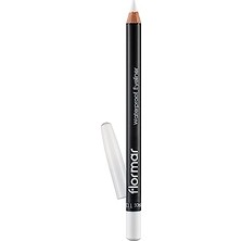 1001 Dayanıklı Mat Göz Kalemi (Beyaz) - Waterproof Eyeliner - 113 Pure White - 8690604109135