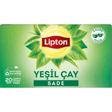 1001 Sade Bardak Süzen Poşet Yeşil Çay 20'li Paket, 30 G