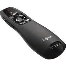 1001 R400 Presenter, USB Alıcı Üzerinden Kablosuz 2,4 Ghz Bağlantı, 15 M Menzil, Kırmızı Lazer I