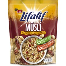 1001 Lifalif Yer Fıstıklı ve Hurmalı Müsli 350 G