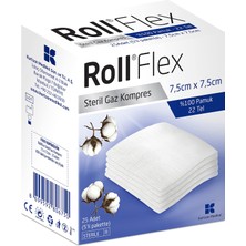 1001 131405 Flex Gaz Kompres 7.5cm x 7.5cm 25 Li