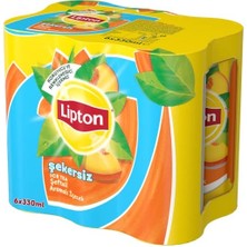 1001 Ice Tea Şeftali Light Şekersiz Kutu 6X330 ml