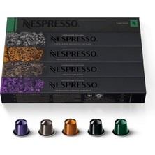 1001 50 Capsulas Pro Kahve Makinesi – 10 x Rom, 10 x Capriccio 10 x Livanto 10 x Arpeggio 10 x Ristrett
