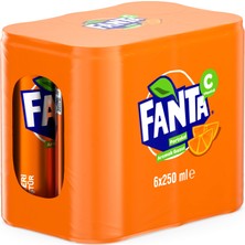 1001 Portakal Aromalı Kutu 6X250 ml