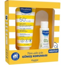 1001 Güneş Losyonu SPF50 200 ml + Mustela Hydra Bebe 100 ml