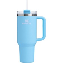 1001 Quencher Pipetli Termos Bardak, 1.18 Litre, Açık Mavi (Powder Blue Crush)