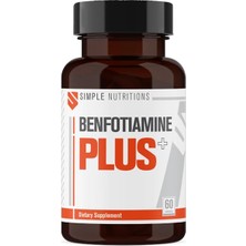 1001 Plus 60 Kapsül I 25 Mg Benfotiamin + 75 Mg Tiamin Hcl I B1 Vitamini Içeren Takviye Edici Gıda I