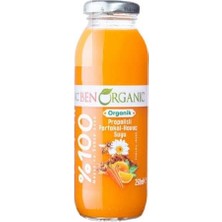 1001 Propolisli Portakal Havuç Suyu 250 ml Cam Şişe