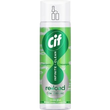 1001 Infinite Clean Doğal Probiyotikli Yedek Şişe Tüm Yüzeyler Için Misket Limonu & Limon Otu 280