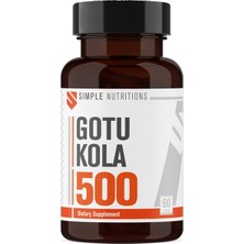 1001 Kola 500 Mg 60 Kapsül I Centella Asiatica Ekstresi I Kaplan Otu Içeren Bitkisel Takviye Edici Gı