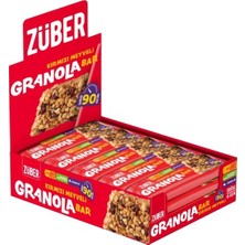 1001 Kırmızı Meyveli Granola Bar 25G x 15 Adet