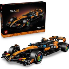 1001 Technic Mclaren MCL39 F1 Araba 42228 - Yetişkinler Için V6 Motorlu 2025 Model Araba Içeren Yarat