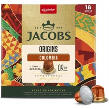 1001 Origins Colombia Kapsül Kahve, 18 Adet