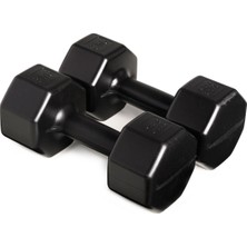 1001 3 kg Dambıl x 2 Adet = 6 kg Siyah