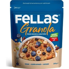 1001 Granola Yaban Mersini ve Kuruyemiş 200 gr