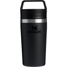 1001 Cafe To-Go Travel Mug Termos Bardak, Siyah, 0.35 Litre