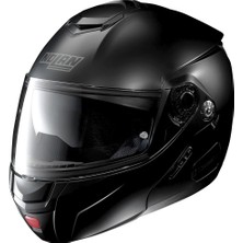 1001 N90-2 Highline N-Com 041 Flat Black Çene Açılır Motosiklet Kaskı M