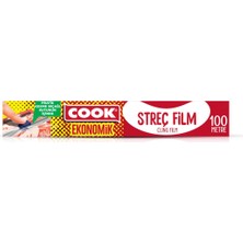 1001 Eko Streç Film, 30 cm x 100 M, Kayar Bıçaklı