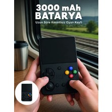 Alkasaz Retro Taşınabilir Oyun Konsolu 3.5 Inç IPS Ekran 26 Emülatör Destekli 64GB El Tipi Oyun Cihazı