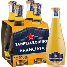 1001 Aromalı Gazlı Içecek Cam Şişe 4X200 ml