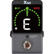 1001 XV-P58R 5.8ghz Akort Aletli Receiver Pedal - Siyah