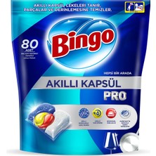 1001 Kapsül Pro Bulaşık Makinesi Deterjanı Tableti 80'li