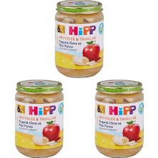 1001 Elma ve Muz Püresi 190 gr 1 Paket(1 x 190 G) 3lü Paket