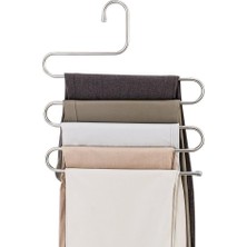 1001 5 Katlı Metal Pantolon Eşarp Askısı