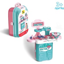 1001 Mogi Toys Doktor Oyun Seti Eğitici 2’si 1 Arada Sırt Çantası