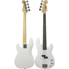 1001 CBG-460WH 46 Inç 4/4 Yetişkin Amfili Bas Gitar Seti White