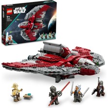 1001 75362 Star Wars Ahsoka Tano’nun T-6 Jedi Mekiği Yapım Seti, 599 Parça