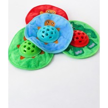1001 Çok Renkli Sesli Kedi Köpek Oyuncağı Ödül Mamaları Için Zeka Geliştirici Puzzle Mama Topu