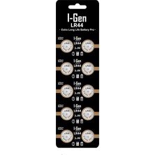 1001 Batteries LR44 1.5V Alkalin Düğme Pil (AG13, A76, L1154) 10'lu Paket