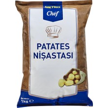1001 Chef Patates Nişastası, 1 Kg, Ince Toz Kıvamında, Gıda ve Pastacılık Için